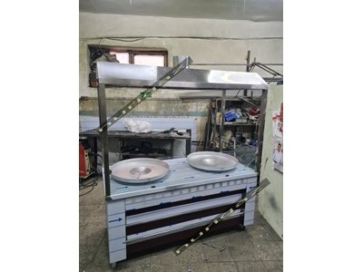 Doppelte Dunstabzugshaube von der Produktion Tantuni Tisch - 2