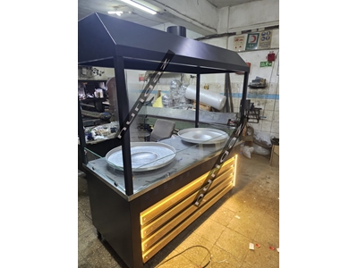 Luxus-Modell Tantuni-Theke mit Doppelhaube aus eigener Herstellung - 1