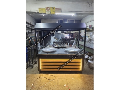 Luxus-Modell Tantuni-Theke mit Doppelhaube aus eigener Herstellung - 0