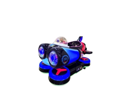 Token-operated Toy Spaceship Kiddie Rider - 0