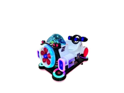 Beyaz Uzay Gemisi Kiddie Rider - 0