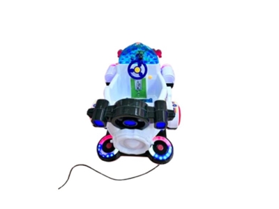 Beyaz Uzay Gemisi Kiddie Rider - 1