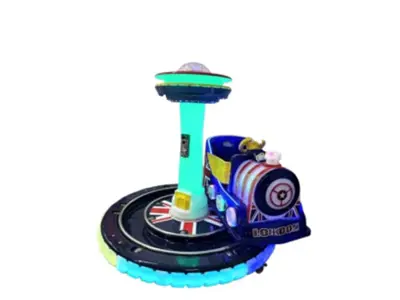 Jetonlu Dönen Klasik Tren Kiddie Rider