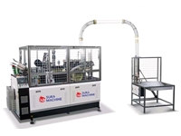 100 adet /dak Double Wall Karton Bardak Makinesi 