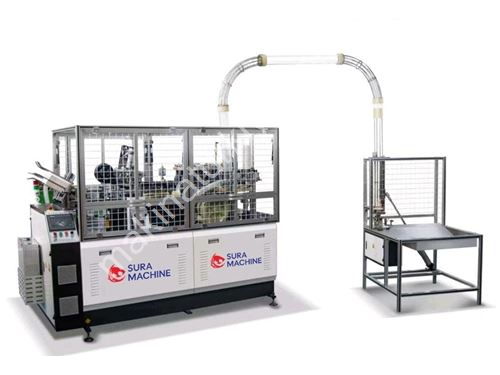 100 adet /dak Double Wall Karton Bardak Makinesi 