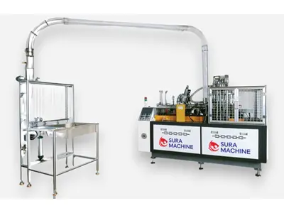 100 adet /dak Karton Bardak Makinesi