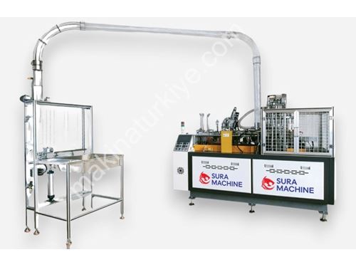 100 pieces / min Cardboard Cup Machine