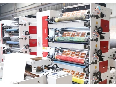 4 Renkli Ambalaj Flesko Baskı Makinası - 1