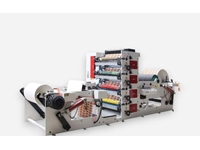 120 M. / Min 4 Farbige Verpackungs-Flexodruckmaschine