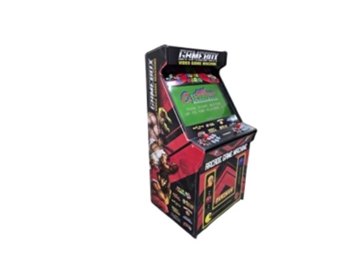 82 Inch Red Arcade Machine - 1