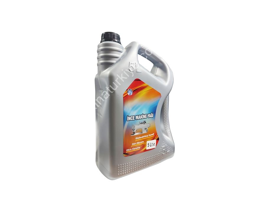 5 Litre Tüm Marka Ve Modellere Uyumlu Sanayi Dikiş Makina Yağı