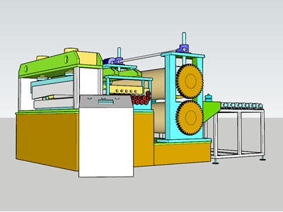 Пресс для автоматической вырубки листового металла - 15