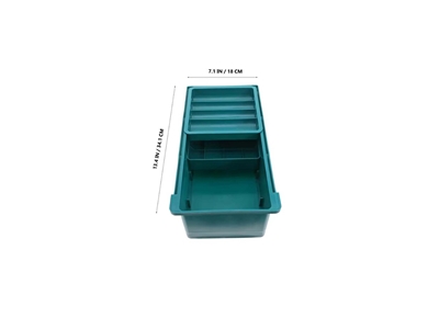 Rail 3-Tier Drawer Storage Box Accessory Organizer Suitable for All Sewing Machines - 2