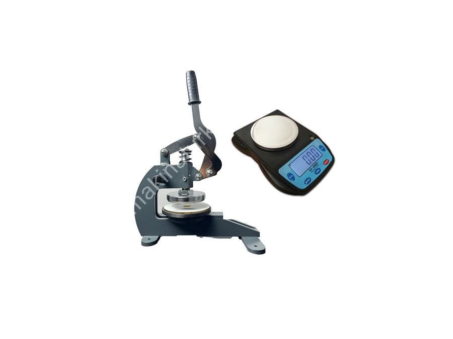 Нож для резки образцов бумаги, картона и ткани с весами