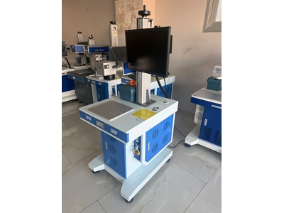 20 Вт Машина для лазерной маркировки волоконного лазера с ПК - 0