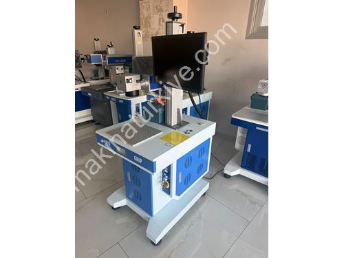 Machine de marquage laser à fibre avec ordinateur de 20 watts