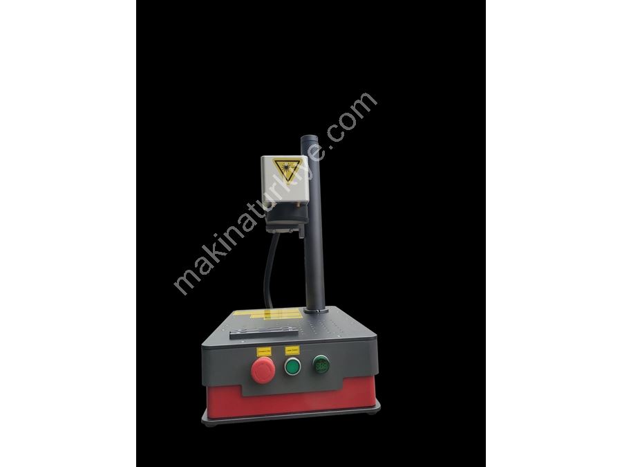 20 Watt Rote Tragbare Faserlaser-Markiermaschine