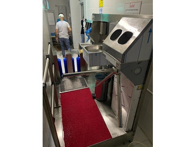 Pro Model Çizme Ve Ayak Taban Fırçalı Sanitasyon Hattı - 6