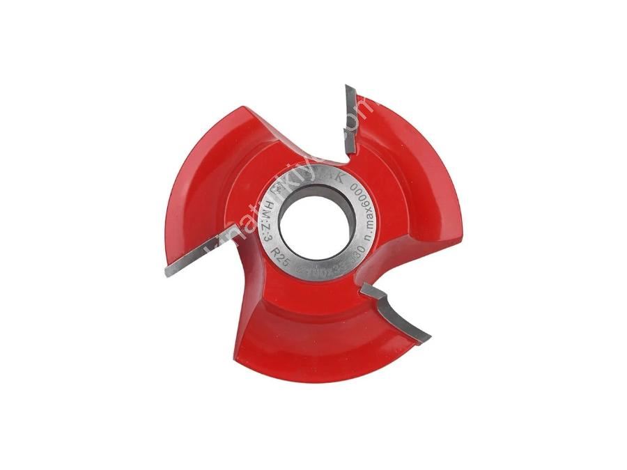 1/4 Daire Kenar Yuvarlama Freze Bıçağı 0620-08 R=25Mm