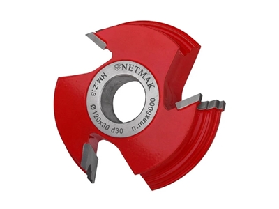 Sert Metal Plaketli Çıta Freze Bıçağı 0722-04 D=120 Z3 - 1