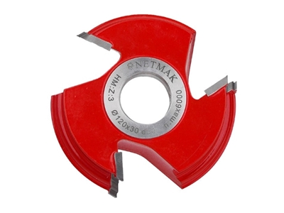 Sert Metal Plaketli Çıta Freze Bıçağı 0722-04 D=120 Z3 - 2