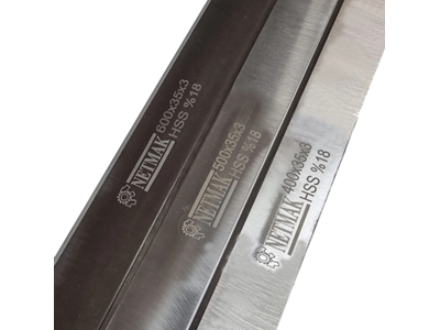 Lames de dégauchisseuse et de raboteuse pour machine à dégauchir %18 HSS - 1