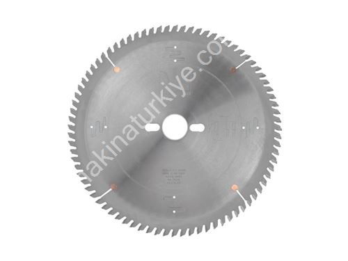 Sert Metal Plaketli Trp. Dişli Hassas Kesim Testeresi 250X3.2/2.2X30 Z=80