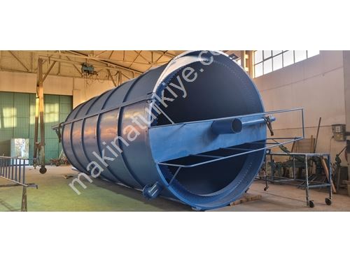 Система и емкость для осаждения сточных вод из мрамора