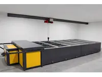 Ligne de traitement de surface par immersion et de lavage