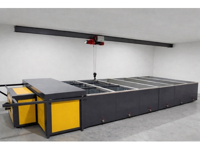 Ligne de traitement de surface par immersion et de lavage - 0