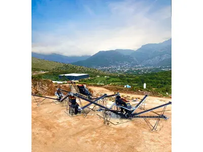 СТАЦИОНАРНАЯ ДРОБИЛЬНО-СОРТИРОВОЧНАЯ УСТАНОВКА 300-400 Т/Ч