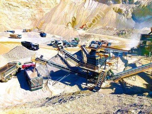 300-400 Tph Sabit Kırma Eleme Tesisi 