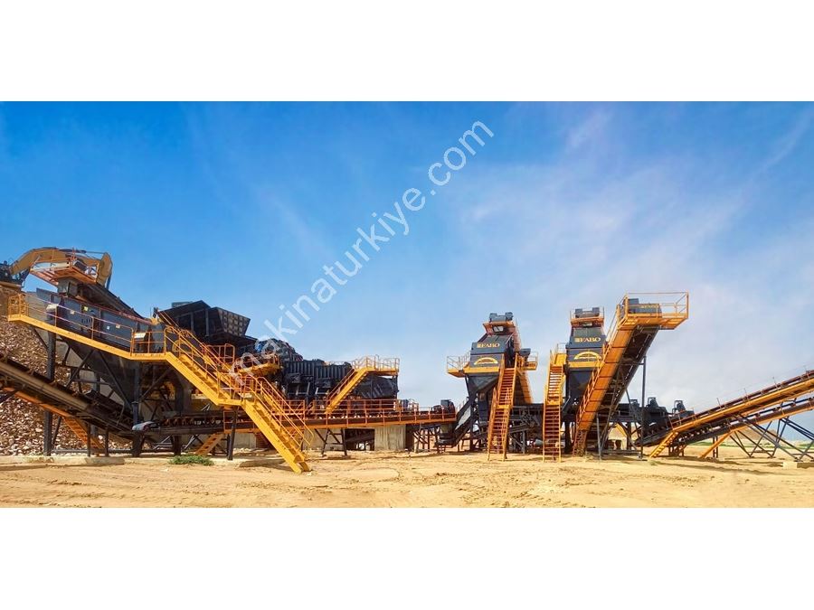 СТАЦИОНАРНАЯ УСТАНОВКА С ПЛАСТИНЧАТЫМ И ВОБЛЕР ПИТАТЕЛЕМ