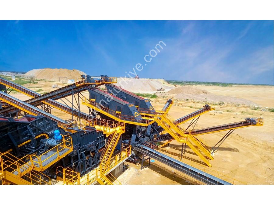 СТАЦИОНАРНАЯ УСТАНОВКА С ПЛАСТИНЧАТЫМ И ВОБЛЕР ПИТАТЕЛЕМ