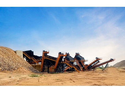 СТАЦИОНАРНАЯ УСТАНОВКА С ПЛАСТИНЧАТЫМ И ВОБЛЕР ПИТАТЕЛЕМ - 7