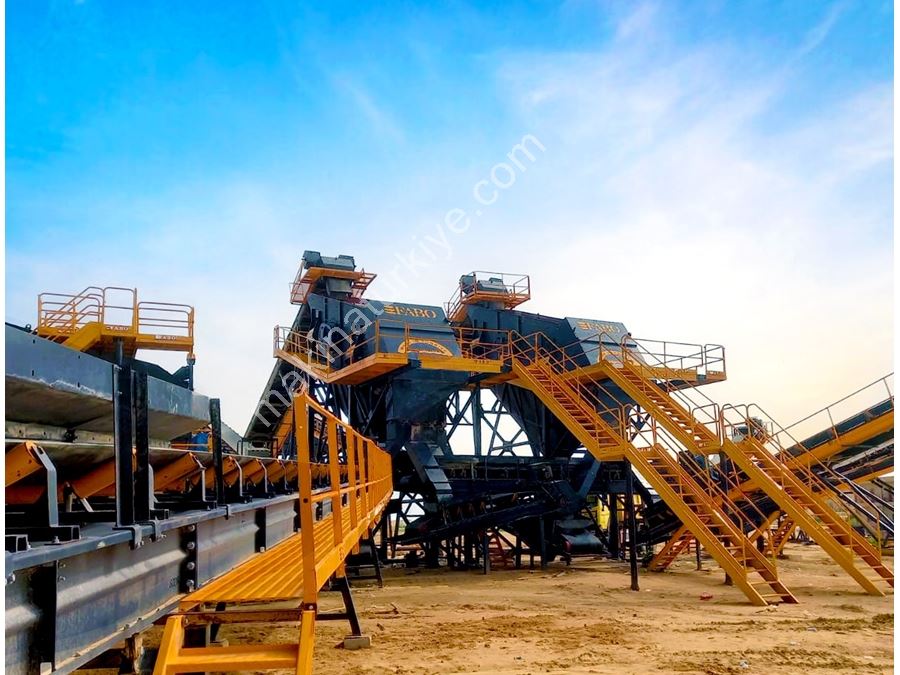 СТАЦИОНАРНАЯ УСТАНОВКА С ПЛАСТИНЧАТЫМ И ВОБЛЕР ПИТАТЕЛЕМ