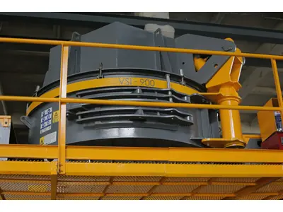 Broyeur vertical à axe d'impact de 250-300 de capacité