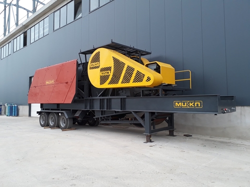 180 Tph Kapasiteli Çeneli Mobil Kırıcı