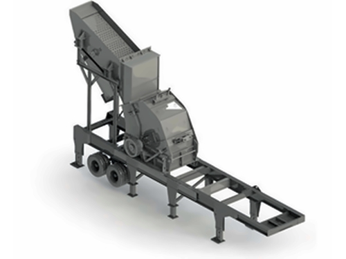 550 Tph Kapasiteli Darbeli Mobil Kırıcı