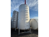 30 Ton Edelstahl Lagerbehälter