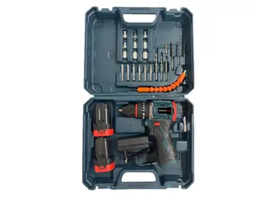 16V 2Ah Yeni Kömürsüz Armut Batarya Akülü Vidalama Matkap Makinası