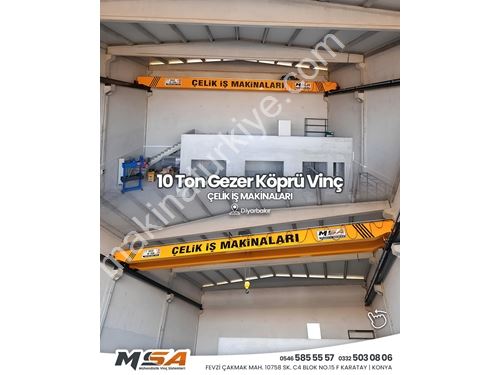 Çift Kriş Gezer Köprü Vinç