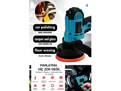 125 mm Elektrikli Dikey Polisaj Zımpara Makinesi - 1