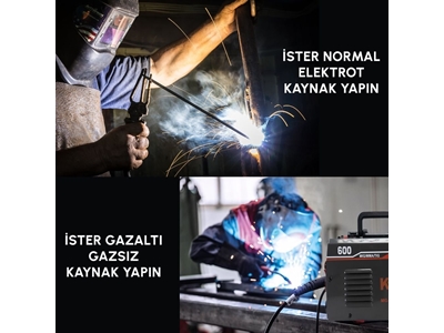 Yeni Nesil Gazsız 30 – 250 Amper Gazalti Kaynak Makinesi - 3