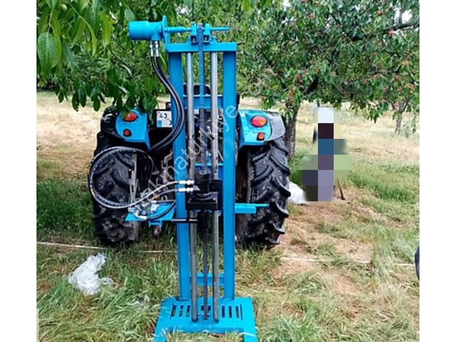 50 Metre Takım Set Traktör Arkası Hidrolik Sondaj Makinesi