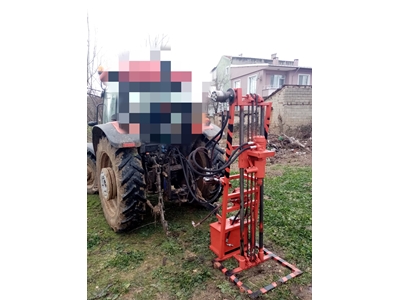 50 Metre Takım Set Traktör Arkası Hidrolik Sondaj Makinesi - 2