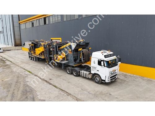 Mf125 с питателем мобильный первичный дробильщик