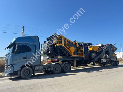 Ø800mm Мобильный вертикальный валковый дробильщик