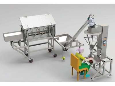 Машина для заполнения порошка - 0