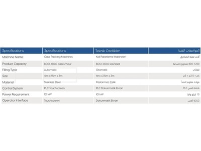 800-1200Kutu/Saat Kutu Paketleme Makinası - 1
